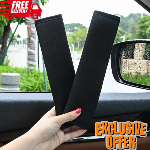 Car seat belt - seat, pads