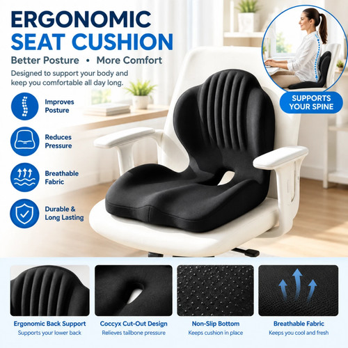 Ergonomic memory foam - ergonomic,