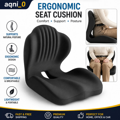 Ergonomic memory foam seat - memory,