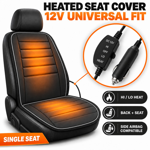 Heated car seat - heated,
