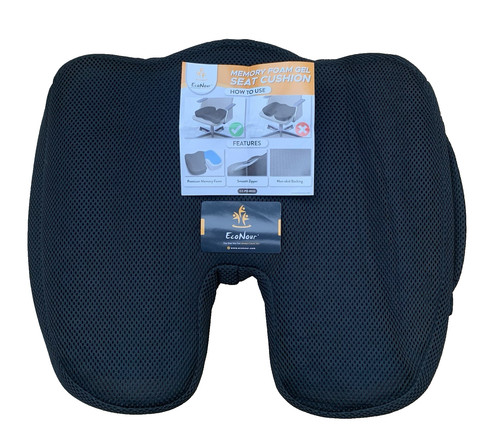 Memory foam coccyx cushion - memory,