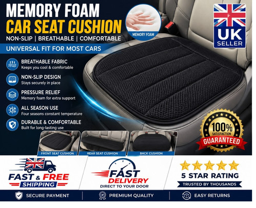 Memory foam car seat - car,