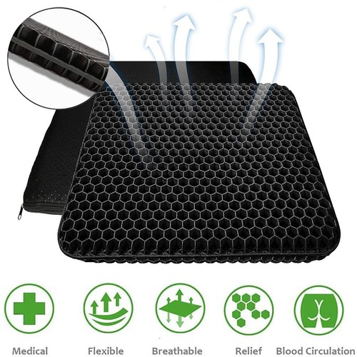 Double layered gel cushion - double-layered,
