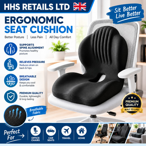 Ergonomic memory foam seat - memory,
